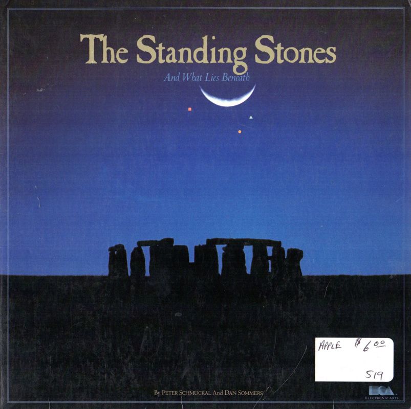 The Standing Stones box art for Commodore 64